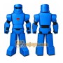 Blue Robot Mascot Costume