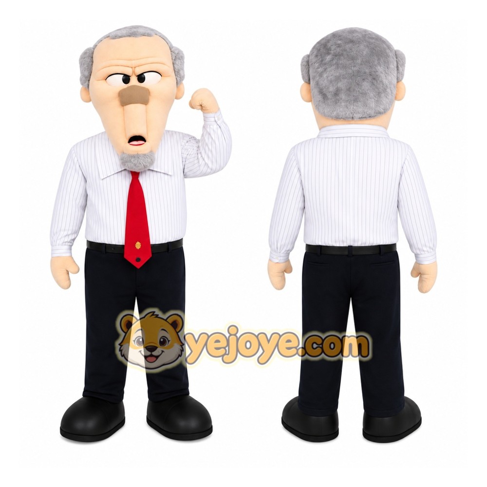Businessman Character Mascot Costume Businessman Character Mascot Costume