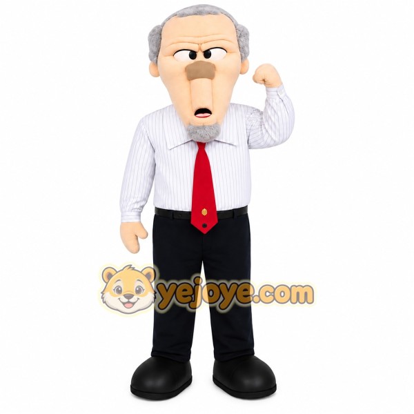 Businessman Character Mascot Costume