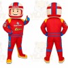 Race Car Driver Mascot Costume