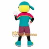 Sunglasses Boy Mascot Costume Sunglasses Boy Mascot Costume