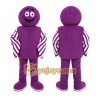 Purple Character Mascot Costume Purple Character Mascot Costume