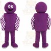 Purple Character Mascot Costume