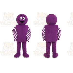 Purple Character Mascot Costume