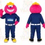 Pink Monster Mascot Costume