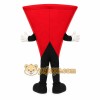 Red Triangle Mascot Costume Red Triangle Mascot Costume