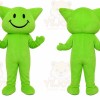 Green Alien Mascot Costume