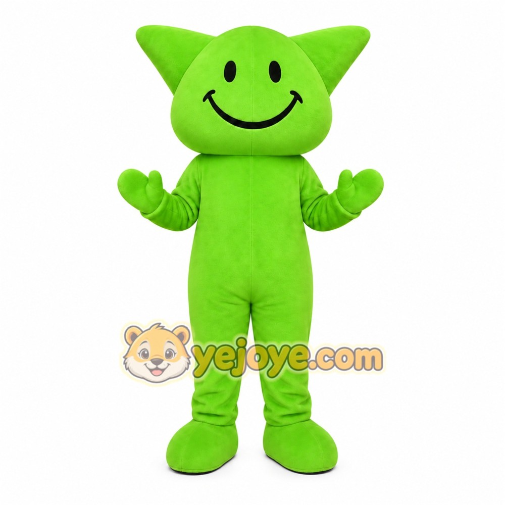 Green Alien Mascot Costume Green Alien Mascot Costume