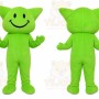 Green Alien Mascot Costume