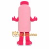 Pink Bottle Mascot Costume Pink Bottle Mascot Costume