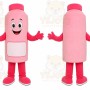 Pink Bottle Mascot Costume
