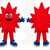 Red Maple Leaf Mascot Costume