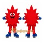 Red Maple Leaf Mascot Costume