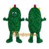 Green Pickle Mascot Costume Green Pickle Mascot Costume