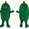 Green Pickle Mascot Costume