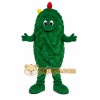 Green Pickle Mascot Costume Green Pickle Mascot Costume