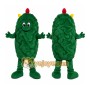 Green Pickle Mascot Costume
