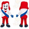Red White Candy Mascot Costume