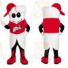 Santa Teeth Mascot Costume
