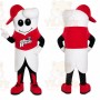 Santa Teeth Mascot Costume