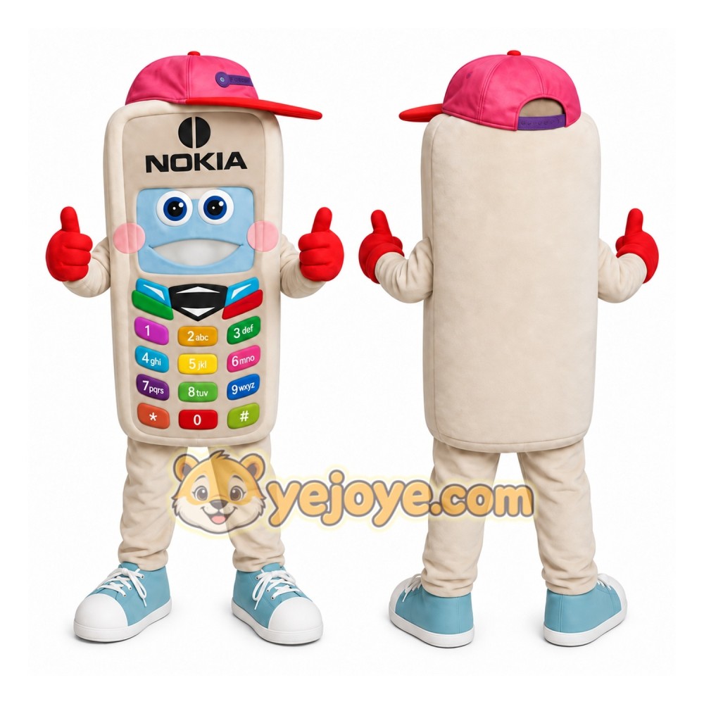 Remote Control Phone Mascot Costume Remote Control Phone Mascot Costume