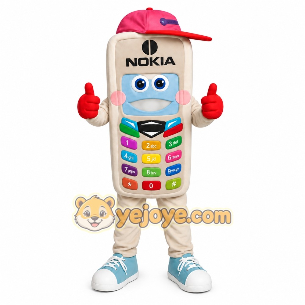 Remote Control Phone Mascot Costume Remote Control Phone Mascot Costume
