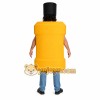 Yellow Bottle Mascot Costume Yellow Bottle Mascot Costume