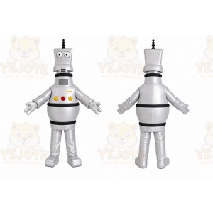 Silver Robot Mascot Costume