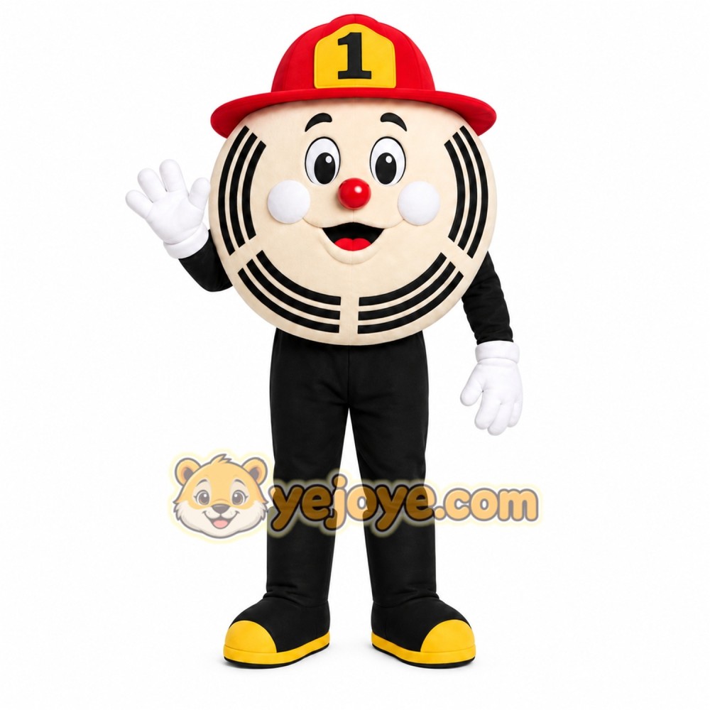 Firefighter Tiger Mascot Costume Firefighter Tiger Mascot Costume
