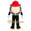 Firefighter Tiger Mascot Costume Firefighter Tiger Mascot Costume