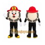 Firefighter Smoke Alarm Mascot Costume