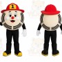 Firefighter Tiger Mascot Costume