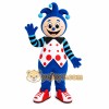 Spotted Clown Mascot Costume Spotted Clown Mascot Costume