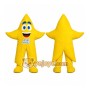 Yellow Star Mascot Costume