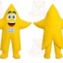 Yellow Star Mascot Costume
