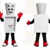 White Bottle Mascot Costume