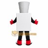 White Bottle Mascot Costume White Bottle Mascot Costume