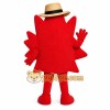 Maple Leaf Hat Mascot Costume Maple Leaf Hat Mascot Costume