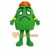 Green Avocado Mascot Costume Green Avocado Mascot Costume