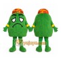 Green Avocado Mascot Costume