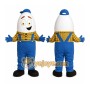 Farmer Egg Mascot Costume