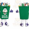 Recycle Bin Mascot Costume