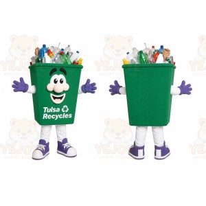 Recycle Bin Mascot Costume