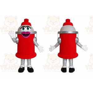 Red Fire Hydrant Mascot Costume