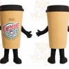 Coffee Cup Mascot Costume
