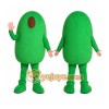 Green Bean Mascot Costume Green Bean Mascot Costume
