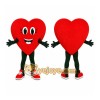 Red Heart Mascot Costume Red Heart Mascot Costume
