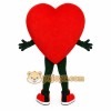Red Heart Mascot Costume Red Heart Mascot Costume
