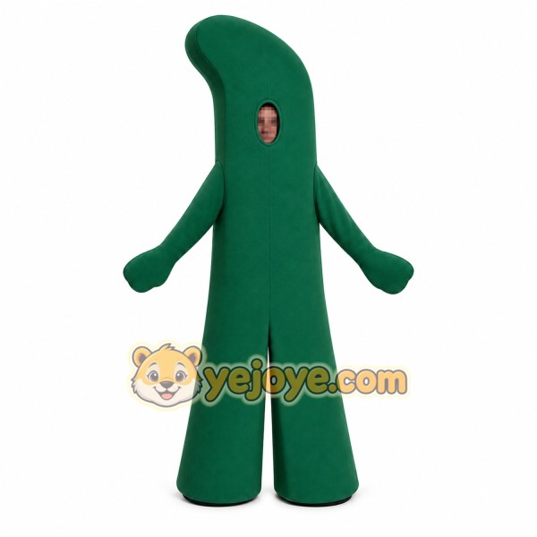 Green Cactus Mascot Costume Green Cactus Mascot Costume