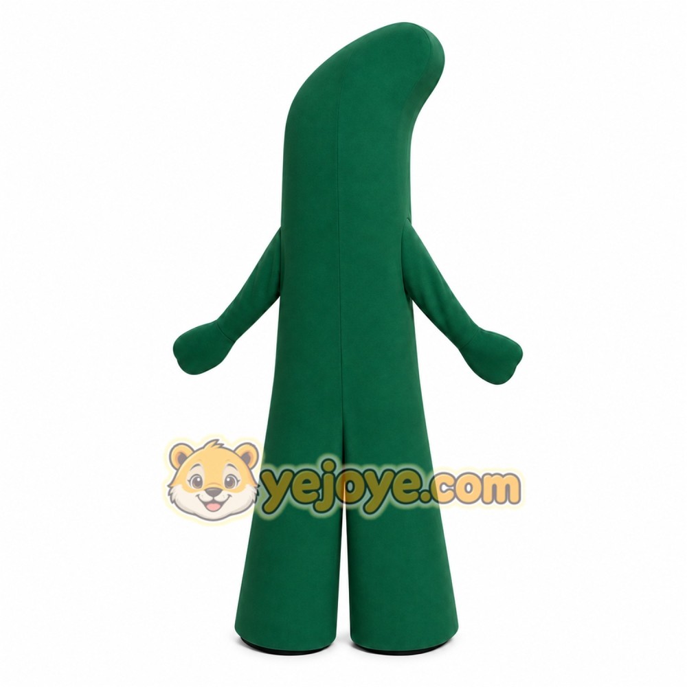 Green Cactus Mascot Costume Green Cactus Mascot Costume